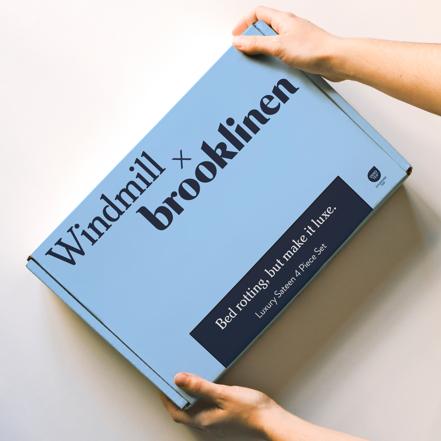 Windmill collaboration packaging design.
